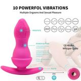 Máy rung hậu môn có gai điều khiển từ xa dài 11cm