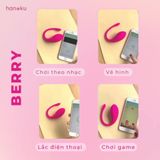 (Có video) Trứng rung Berry điều khiển từ xa qua app 9 chế độ rung 