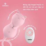 (Có video) Trứng rung kết hợp tập se khít Kegel Paula Kistoy 