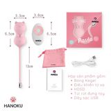 (Có video) Trứng rung kết hợp tập se khít Kegel Paula Kistoy 