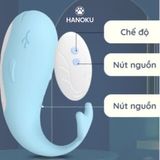 (có video) Trứng rung cá heo điều khiển từ xa Minty 10 chế độ rung