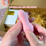 (Có Video) Trứng rung con chuột có kích điện Piku tê giật 10 chế độ 