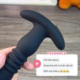 (Có video) Phích cắm hậu môn rung Panda rung thục kết hợp điều khiển từ xa