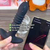 (Có video) Phích cắm hậu môn rung Panda rung thục kết hợp điều khiển từ xa