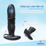 (Có video) Phích cắm hậu môn rung Panda rung thục kết hợp điều khiển từ xa