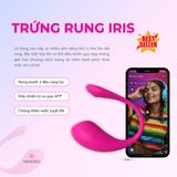 (Có video) Trứng rung Iris cao cấp điều khiển từ xa qua App 