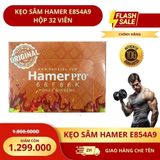 Kẹo Sâm Cường Dương Tăng Cường Sinh Lý Nam Hamer Pro USA Hộp 33 Viên
