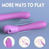 Máy rung có 9 tần số hút sạc điện chống nước dài 20cm