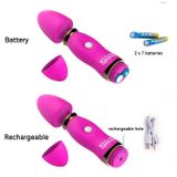 Chày rung tình yêu mini có 12 tần số sạc điện dài 14cm