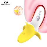 Máy rung âm vật ngụy trang quả chuối có 10 tốc độ