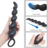 Đồ chơi hậu môn anal beads silicon uốn cong dài 27.5cm