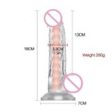 Dương vật giả silicon có khớp bẻ cong ở trong dài 13cm