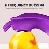 Máy rung hút âm vật hình con bướm kèm sốc điện