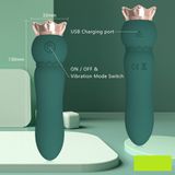 Trứng rung hình viên đạn gắn vương miện dài 12.6cm 392280