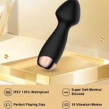 Máy rung mini ngụy trang cây nấm silicon dài 11.2cm