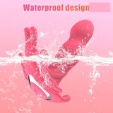 Dương vật giả silicon với đế hình con cua rung 9 chế độ