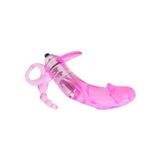 Máy rung đầu dương vật bằng silicon mềm dẻo dài 13.8cm