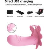 Dương vật giả có 10 chế độ rung đế hình con bướm