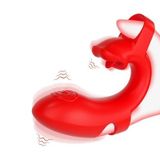 Đồ chơi hậu môn có 10 chế độ rung silicon dẻo dài 230mm 392315