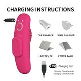 Máy rung âm vật dài 97mm điều khiển xa kích thích điểm G