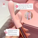 (Có video) Dương vật giả rung tai thỏ có nhánh Season 