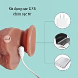 (Có video) Dương vật giả rung thục điều khiển từ xa siêu giống thật Real Dildo