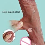 (Có video) Dương vật giả rung thục điều khiển từ xa siêu giống thật Real Dildo