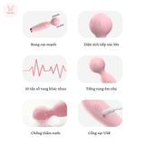 (Có video) Chày rung tình yêu kích thích điểm G Candy hãng Lilo 10 chế độ massage