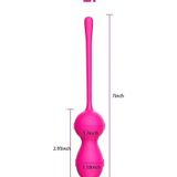 Máy rung silicon se khít âm đạo dài 215cm có 9 chế độ