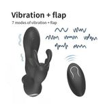 Máy rung điều khiển từ xa bằng silicon có 7 tần số sạc USB