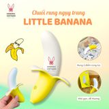 (Có video) Dương vật giả ngụy trang trái chuối rung Little Banana 12 chế độ