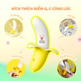 (Có video) Dương vật giả ngụy trang trái chuối rung Little Banana 12 chế độ