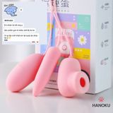 (Có video) Trứng rung hút 3 đầu Sweet Pea lưỡi kết hợp hút đa dụng