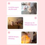 (Có video) Trứng rung 2 đầu ngụy trang con mèo rung và hút đa dụng Kitty