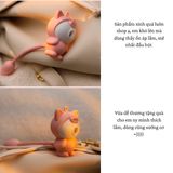 (Có video) Trứng rung 2 đầu ngụy trang con mèo rung và hút đa dụng Kitty