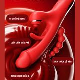 (Có video) Dương vật giả rung hút liếm Raptor Plus 4 trong 1 cao cấp