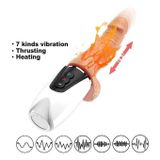 Dương vật giả 7 chế độ rung thục và sưởi ấm đến 37 độ