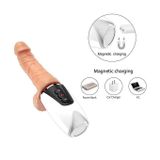 Dương vật giả 7 chế độ rung thục và sưởi ấm đến 37 độ