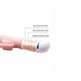 Dương vật giả đa năng rung thục ngoáy và tỏa nhiệt dài 225mm