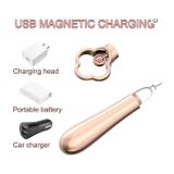 Máy rung với 10 chế độ massage âm đạo màu hồng dài 120mm