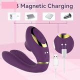 Máy rung silicon massage âm vật và núm vú điều khiển qua APP