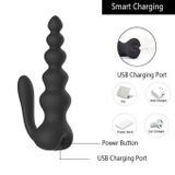 Đồ chơi hậu môn điều khiển từ xa anal bead có 10 tần số