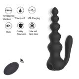 Đồ chơi hậu môn điều khiển từ xa anal bead có 10 tần số