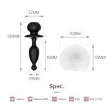 Máy rung hậu môn silicon có đuôi không giới hạn khoảng cách