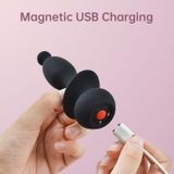 Máy rung hậu môn silicon có đuôi không giới hạn khoảng cách