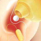 Máy rung hút hình gà con với 8 chế độ có khả năng chống nước