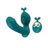 Dương vật giả tỏa nhiệt silicon điều khiển từ xa có 10 chế độ