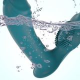 Dương vật giả tỏa nhiệt silicon điều khiển từ xa có 10 chế độ