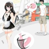 Dương vật giả tỏa nhiệt silicon điều khiển từ xa có 10 chế độ