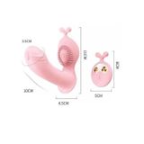 Dương vật giả tỏa nhiệt silicon điều khiển từ xa có 10 chế độ